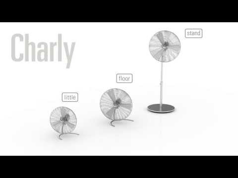 Stadler Form Charly Little Designer Desk Fan