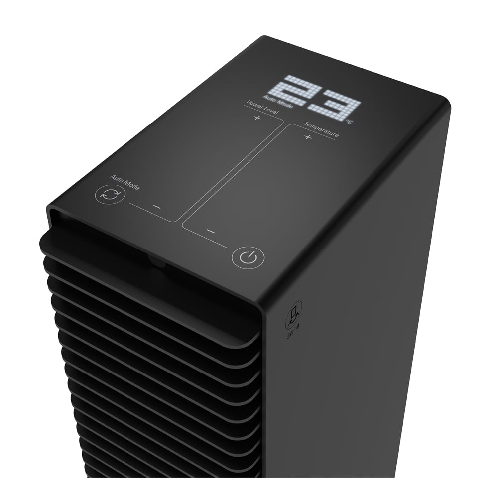 Paul. Two in One Fan Heater and Cooler with Adaptive Heat Technology and Cleanable Filter.