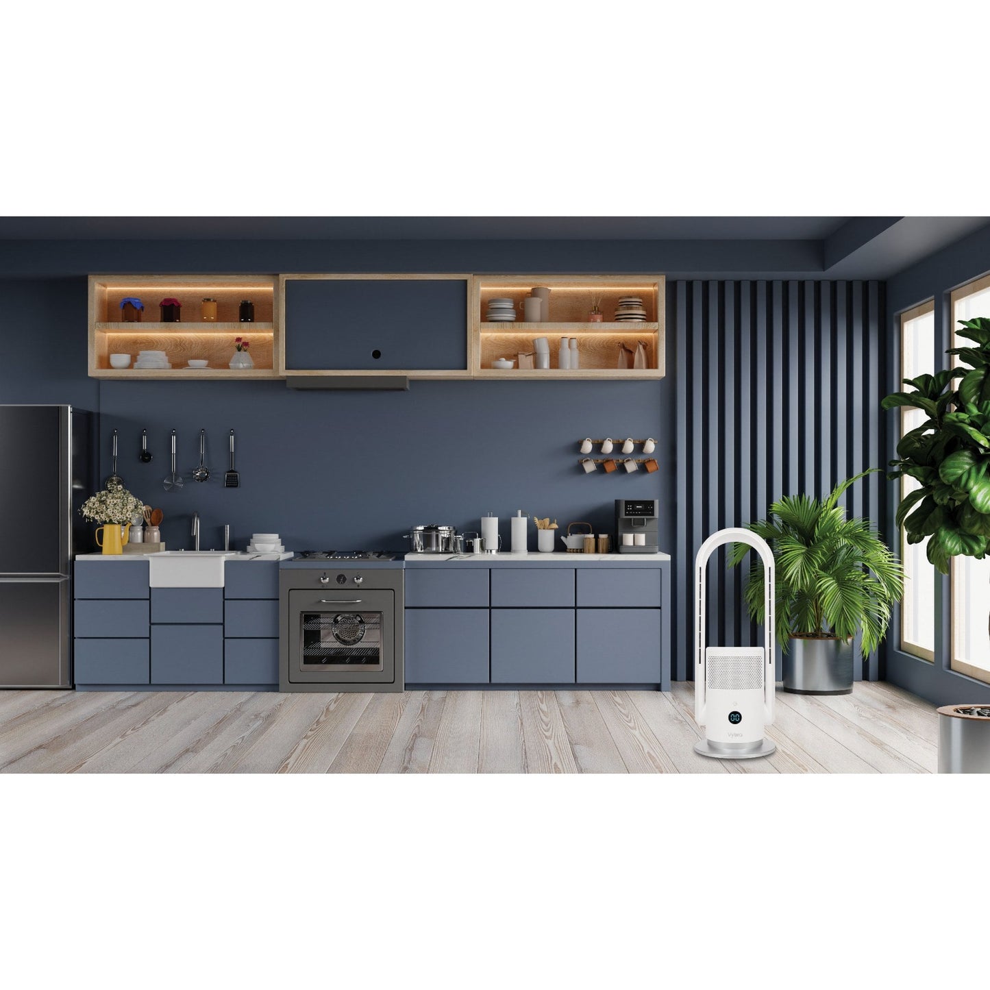 Vybra Arch Hepa+ Air Purifier with Cooling and Heating Modes