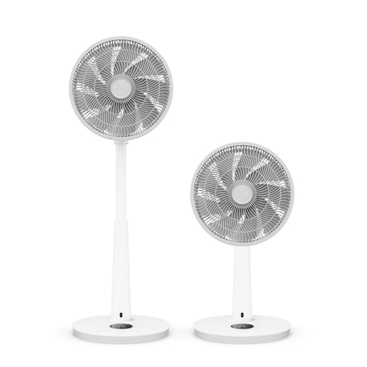 Duux Whisper 3 Pedestal Fan | Ultra-Quiet 26-Speed Fan | Breathing Space