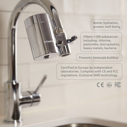 Tappwater EcoPro SMR Tap Water Filter, Annual Pack (Unit + Refills)