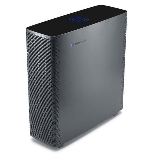 Blueair Sense Air Purifier in Graphite Black with Twin Hepa Filters.