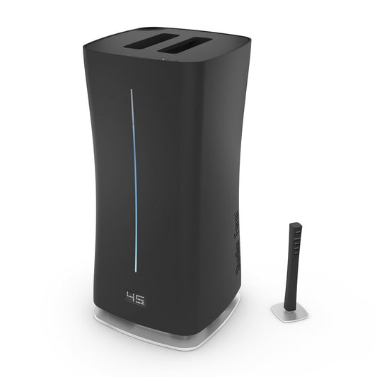 Eva Home Humidifier with Remote Control Humidity Sensor and Selectable Warm or Cold Mist
