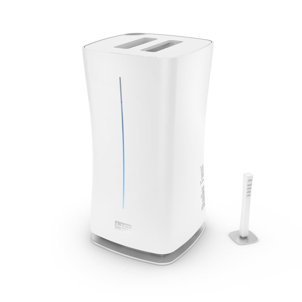 Eva Home Humidifier with Remote Control Humidity Sensor and Selectable Warm or Cold Mist