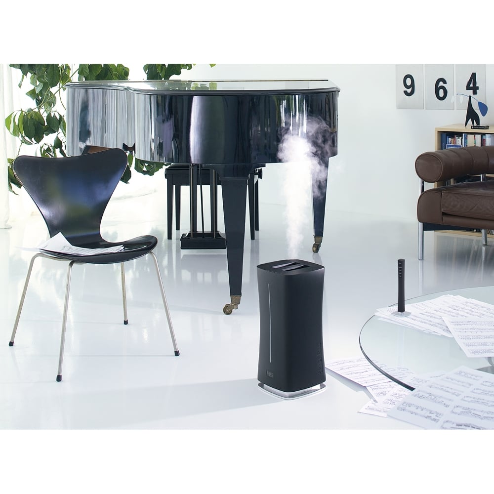 Eva Home Humidifier with Remote Control Humidity Sensor and Selectable Warm or Cold Mist