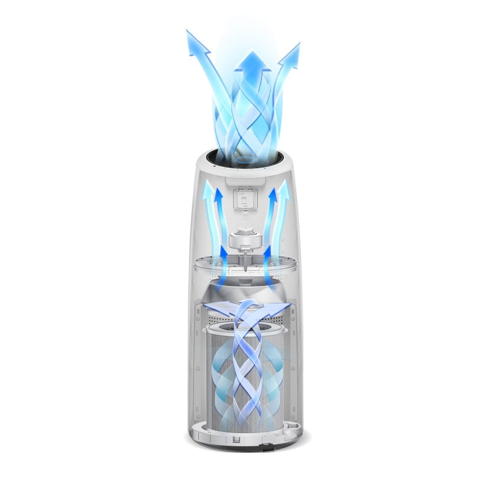 Winix Tower QS Air Purifier with Bluetooth Speaker by JBL