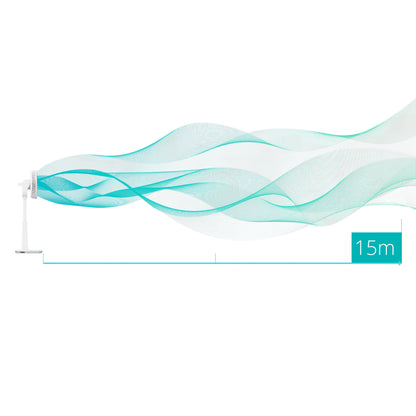 Duux Whisper 3 Pedestal Fan | Ultra-Quiet 26-Speed Fan | Breathing Space