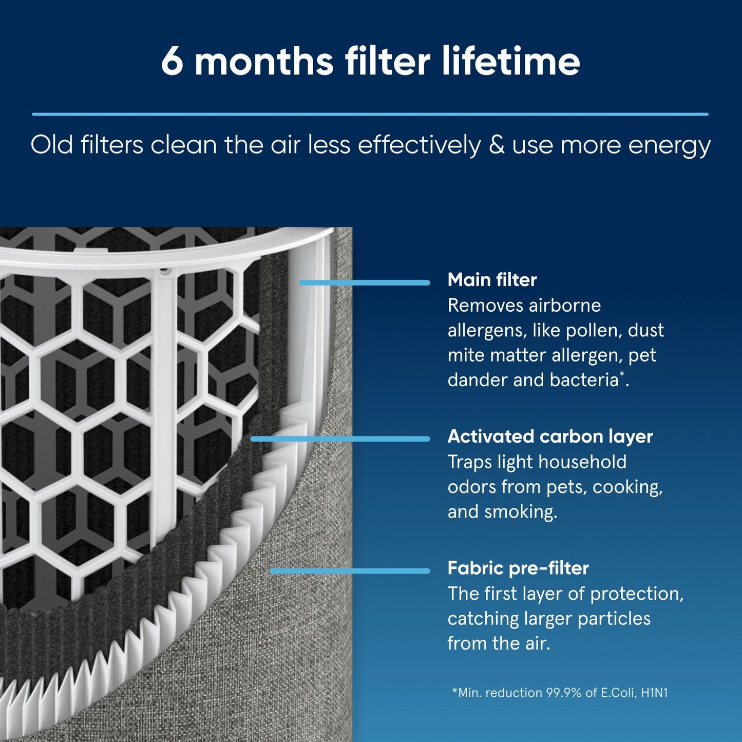 Blue Pure 511 Replacement Filter