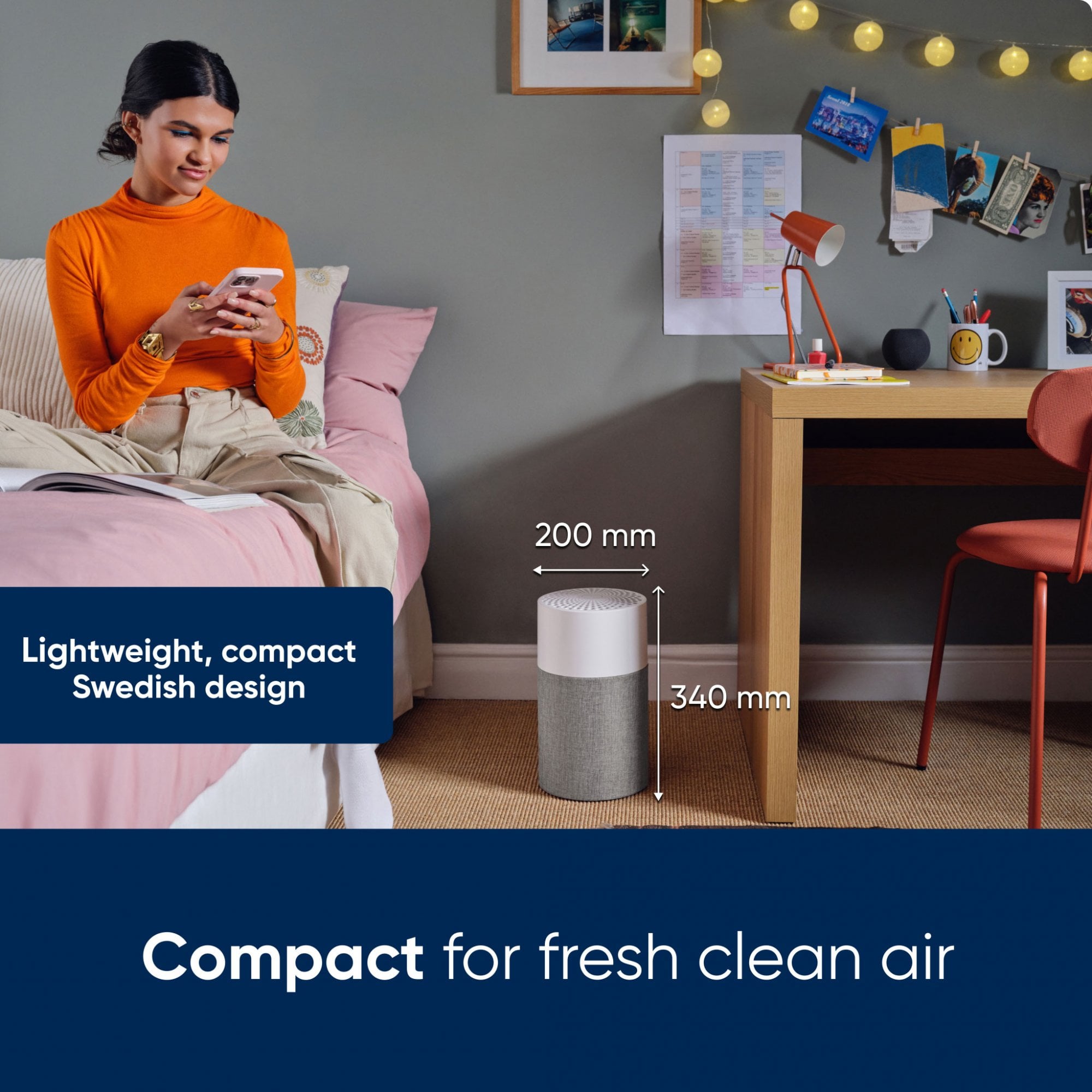 BLUEAIR Blue Pure 511i Max Origineel Vervangingsfilter F5MAX - Voor Optimaal Luchtreiniging