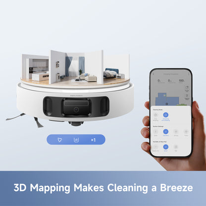 MOVA E40 Ultra Robot Vacuum and Mop with 19,000 Pa Suction