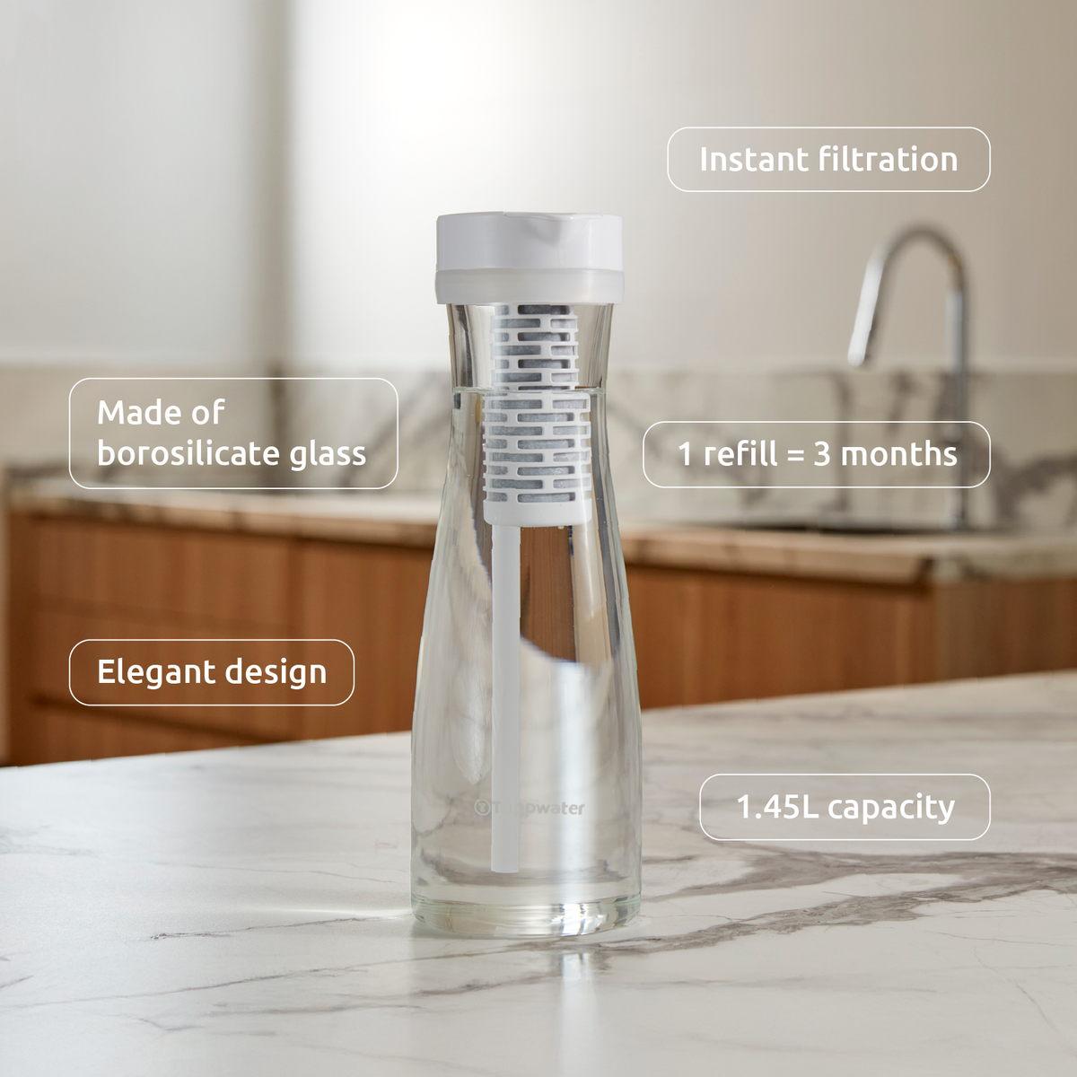 Tappwater - Glass Pitcher Pro SMR