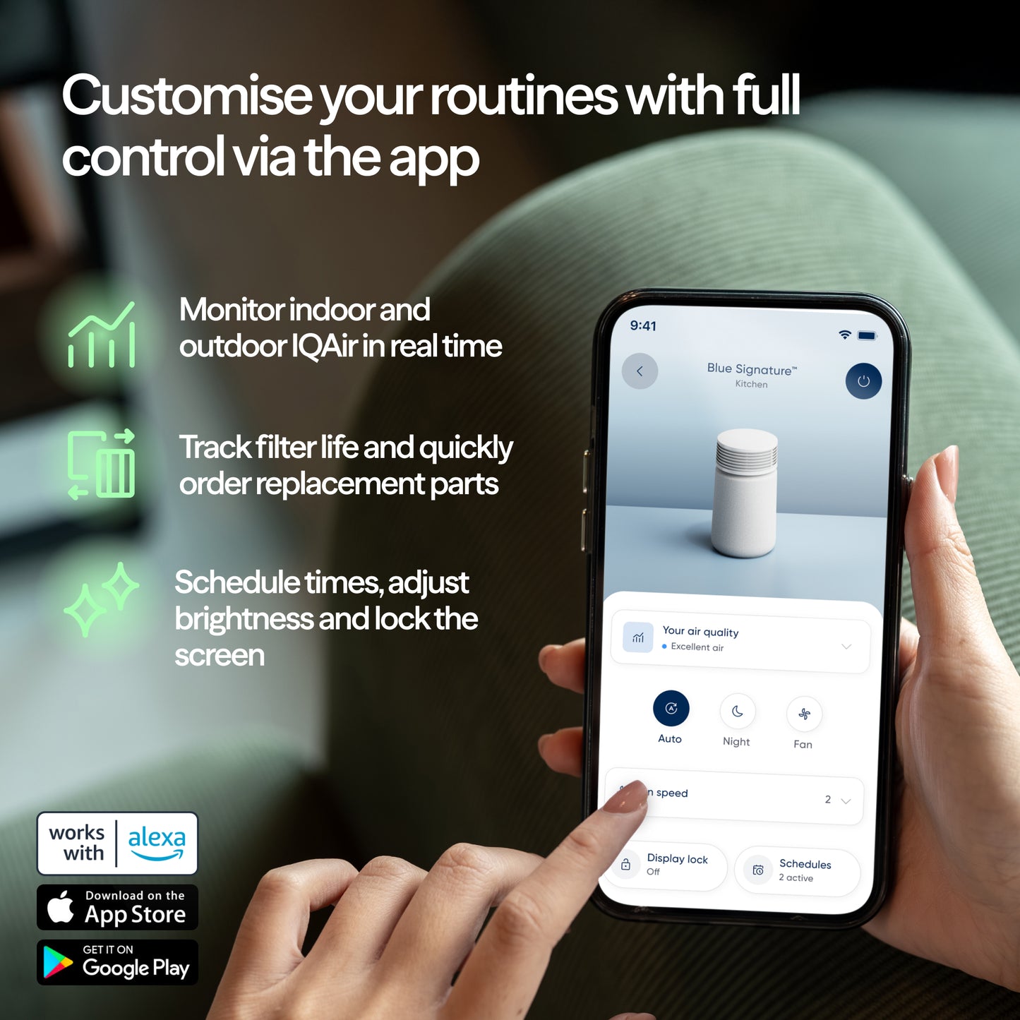 Blueair Signature - Medium Air purifier (SP3i)