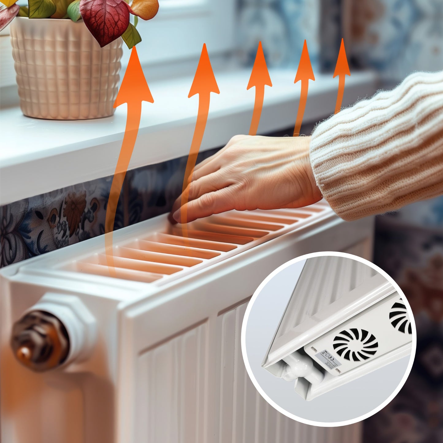 RadBoost Radiator Booster Fan - Double Pack